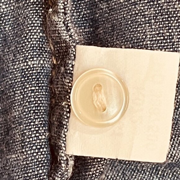 LUCKY BRAND Denim Button Up Top, Size Medium - NWT - Picture 4 of 7